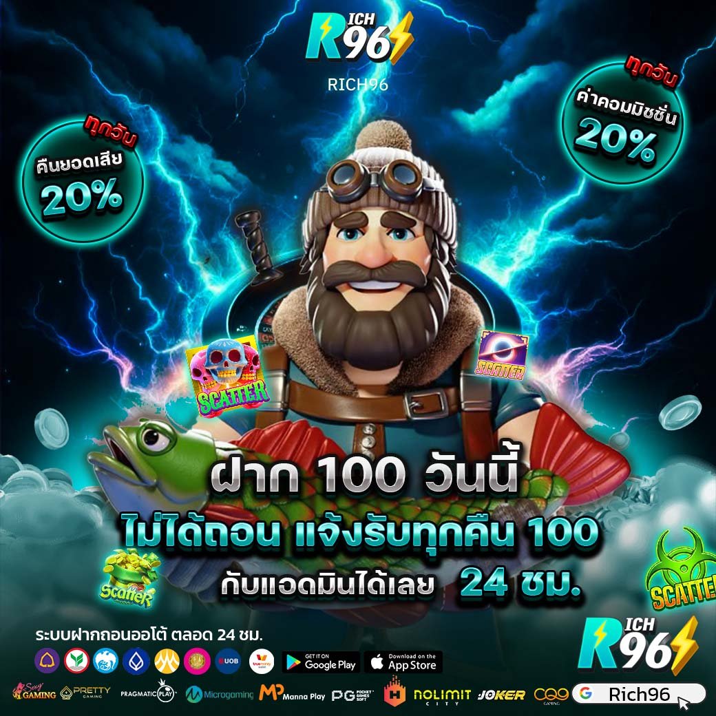 rich96 สล็อตออนไลน์ rich96.com สล็อตแตกง่าย เว็บตรง2025
